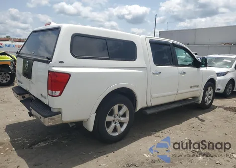 2008 Nissan Titan Xe z USA, uszkodzony, nr VIN 1N6AA07C18N344529